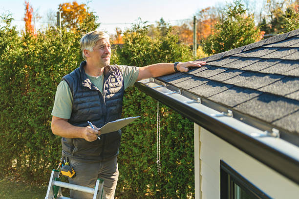 Professional Commercial Roofing technician working in Natick, MA